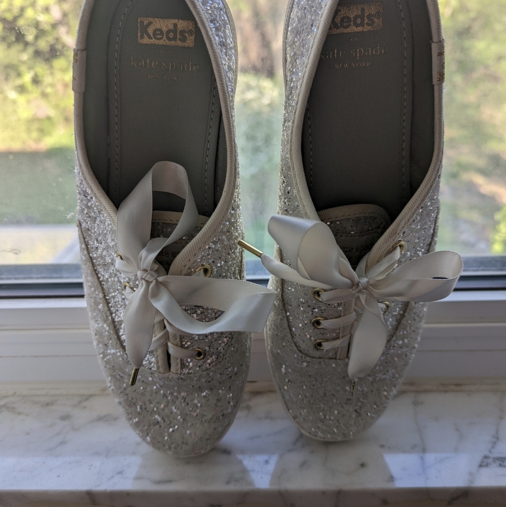 Kate Spade Glitter Keds